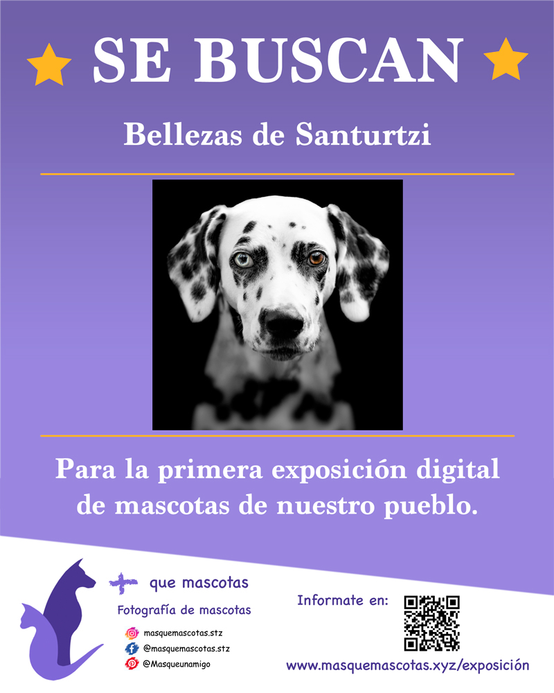 Exposición digital de mascotas de Santurtzi